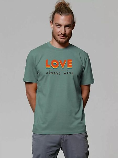 wat? Apparel T-Shirt Love always wins günstig online kaufen