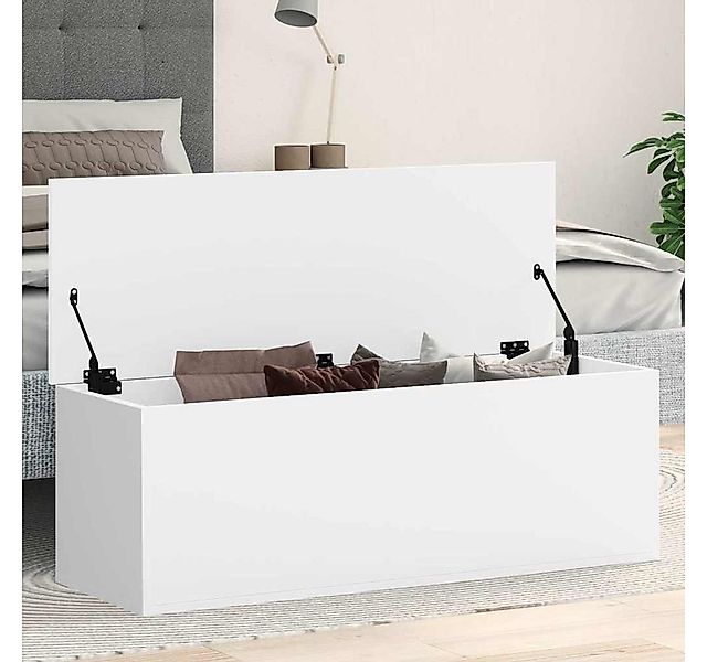 vidaXL Truhe, Truhe Weiß 102x35x35 cm Holzwerkstoff günstig online kaufen