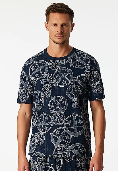 Schiesser Kurzarmshirt "SCHIESSER 150 YEARS", Rundhalsausschnitt, Baumwolle günstig online kaufen
