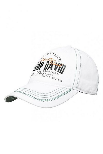 CAMP DAVID Baseball Cap mit Artwork und Zickzacknaht günstig online kaufen