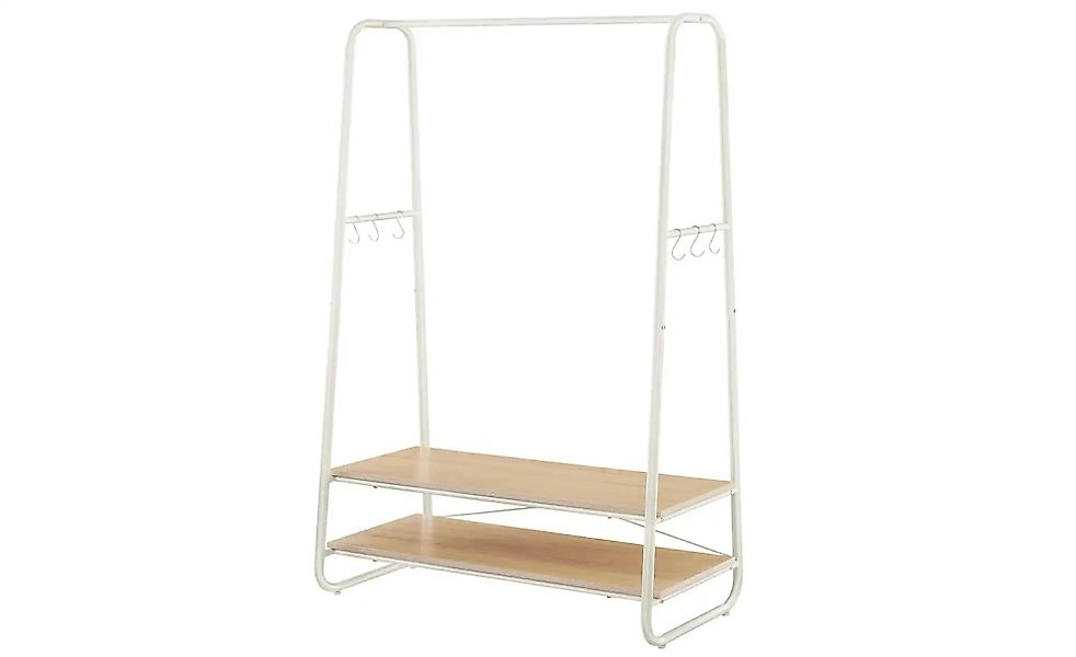 Garderobenständer  Colten ¦ weiß ¦ Holzwerkstoff,Metall ¦ Maße (cm): B: 100 günstig online kaufen