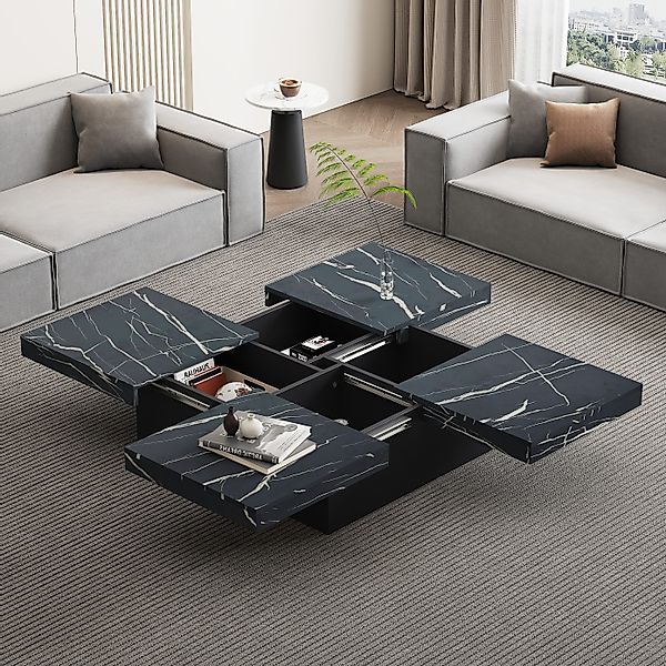 Merax Couchtisch mit versteckten Stauraum und günstig online kaufen