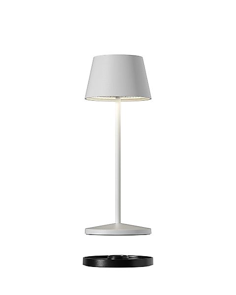 SEOUL MICRO LED Akku-Tischleuchte dimmbar – kabellose Lampe weiß günstig online kaufen