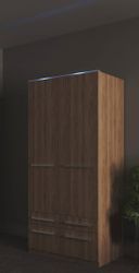 priess Kleiderschrank "Schrank Garderobe Wäscheschrank Barcelona in 5 Breit günstig online kaufen