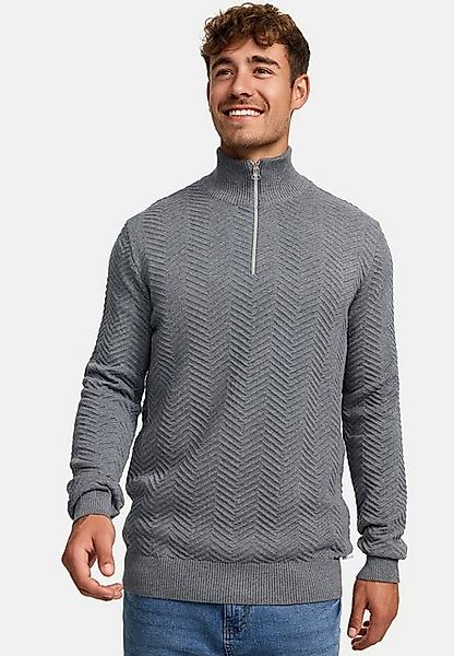 Kronstadt Strickpullover KSCarlo Half-Zip Half-Zip Feinstrickpullover günstig online kaufen