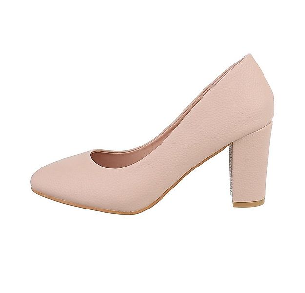 Ital-Design Damen Abendschuhe Elegant High-Heel-Pumps Blockabsatz High Heel günstig online kaufen