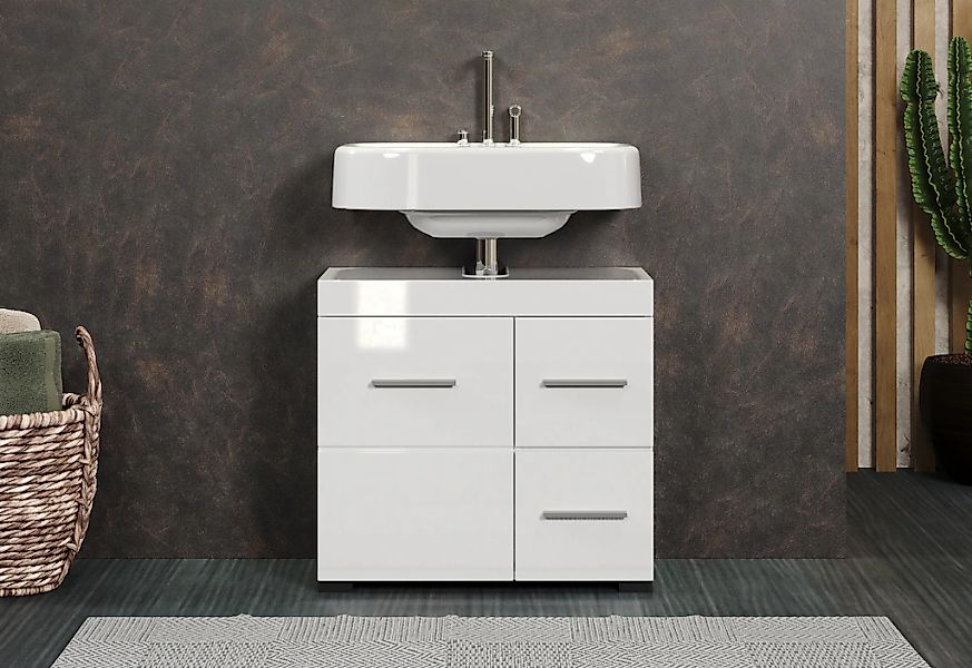 welltime Waschbeckenunterschrank "Avena" 1 Stk. tlg. Badezimmerschrank mit günstig online kaufen