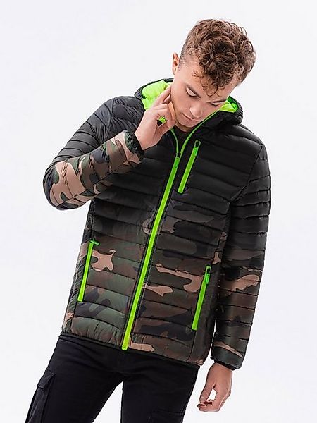 OMBRE Steppjacke Herren Steppjacke mit Ombre-Effekt - grün moro V4 C319 L günstig online kaufen