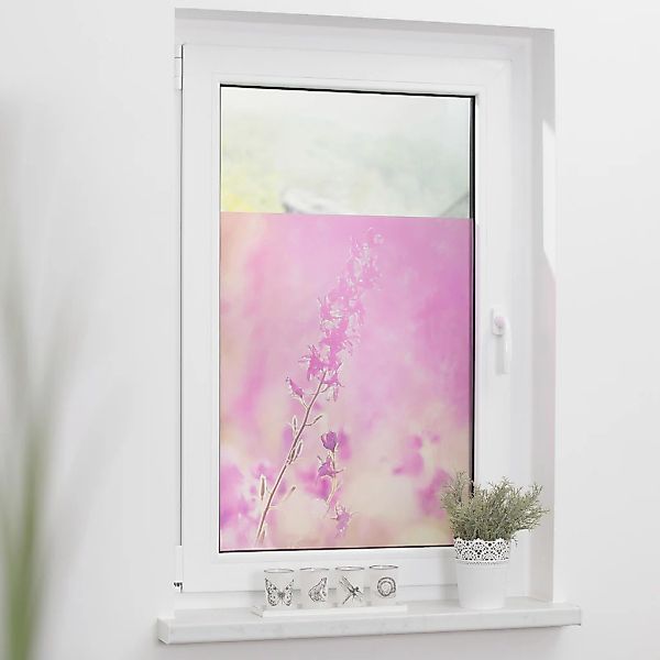 LICHTBLICK ORIGINAL Fensterfolie »Blumenwiese«, 1 St., blickdicht, struktur günstig online kaufen