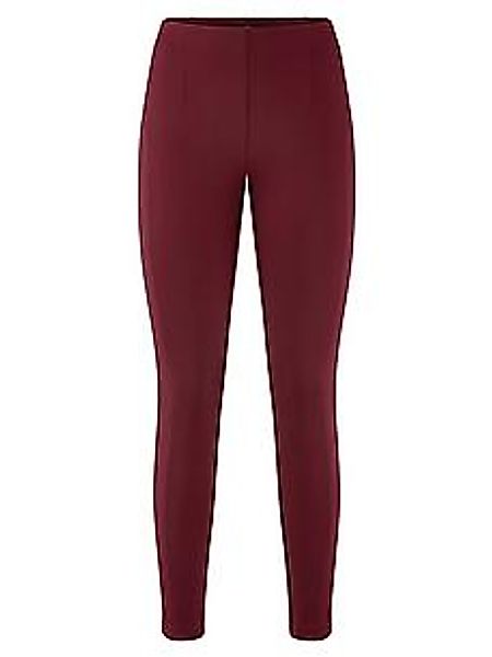 Knöchellange Jersey-Hose Passform Sylvia Peter Hahn rot günstig online kaufen