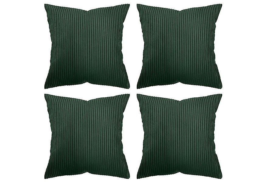 Amilian Kissenhüllen - 4er Set Kissenbezug - Zierkissenbezüge - Kissenbezüg günstig online kaufen