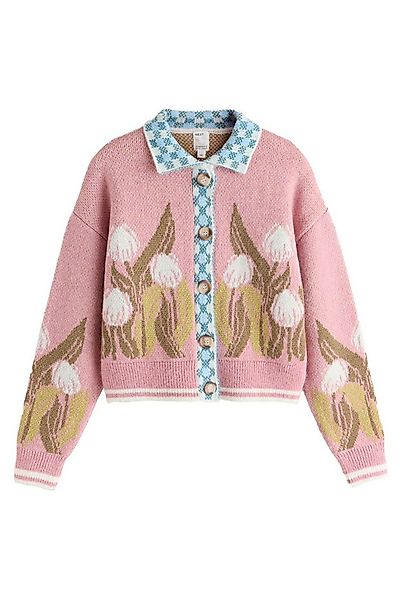 Next Strickjacke Strickjacke, Tulpe (1-tlg) günstig online kaufen