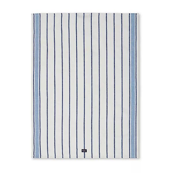 Striped Geschirrtuch 50 x 70cm White-blue günstig online kaufen