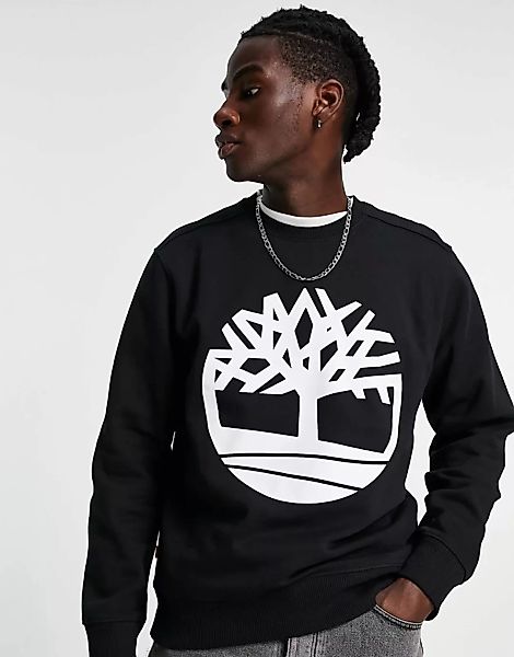 Timberland – Core Tree – Sweatshirt in Schwarz mit Logo günstig online kaufen