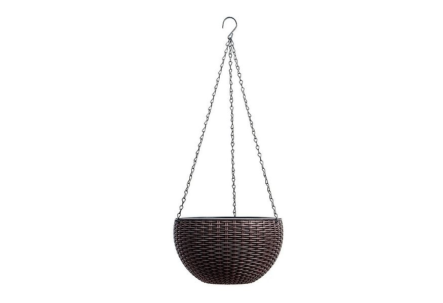 HTI-Living Blumenampel Blumenampel Nessa Rattanoptik Braun (Stück, 1 St., 1 günstig online kaufen