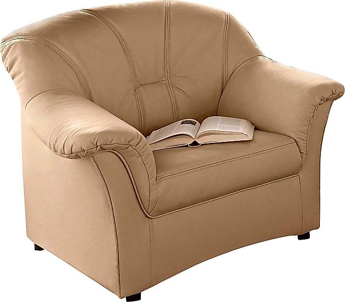 DOMO collection Sessel Flores, wahlweise mit Federkern (nicht bei Microfase günstig online kaufen