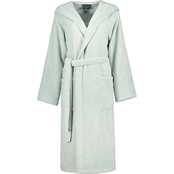 Cawö Bademäntel Damen Kapuze Pure 5223 - Farbe: eukalyptus - 450 - XL günstig online kaufen