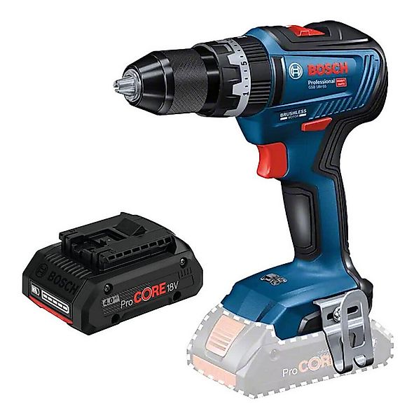 Bosch Professional Akku-Schlagbohrschrauber GSB 18V-55, 18 V, Mit 1x Akku P günstig online kaufen