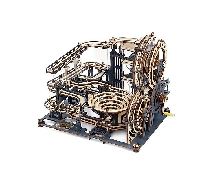 Robotime Modellbausatz ROKR Murmelbahn Night City LGA01 3D-Holzpuzzle 294 T günstig online kaufen