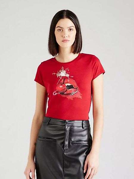 Guess T-Shirt CHERRY BOMB (1-tlg) Ziersteine günstig online kaufen