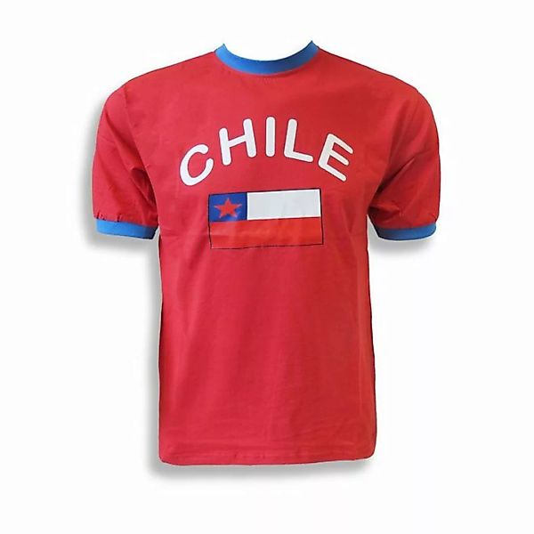 Sonia Originelli T-Shirt Fan-Shirt "Chile" Unisex Fußball WM EM Herren T-Sh günstig online kaufen