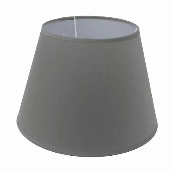 B & S Lampenschirm aus Stoff grau Ø 30 cm E14/E27 Fassungen  Erwachsene günstig online kaufen
