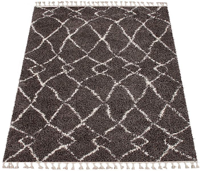 Paco Home Hochflor-Teppich Orebro 170, rechteckig, günstig online kaufen