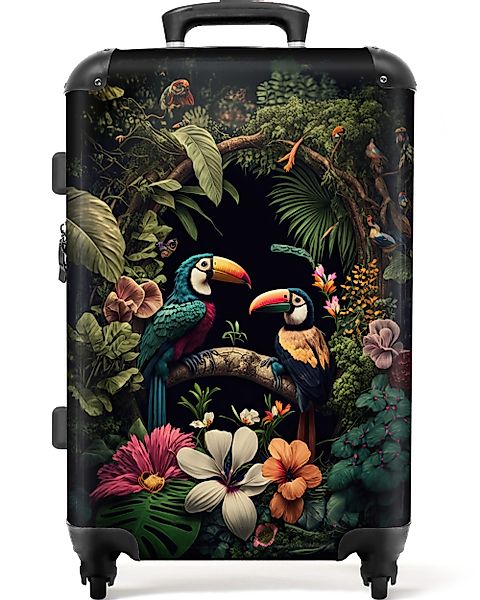 NoBoringSuitcases.com© Hartschalen-Trolley mit leuchtende Räder - günstig online kaufen