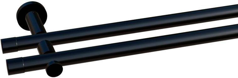 my home Gardinenstange "Tanbul" 2 läufig-läufig Fixmaß günstig online kaufen