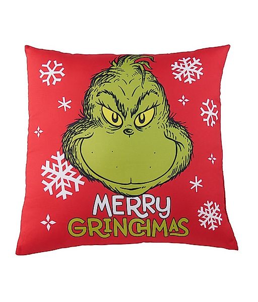 United Labels® Dekokissen The Grinch Kissen - Merry Grinchmas Plüsch Zierki günstig online kaufen
