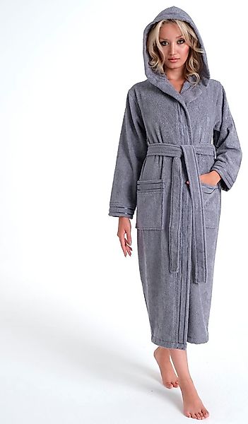 Bruno Banani Damenbademantel "Clement, ideal für Sauna & Spa, Hotelbademant günstig online kaufen