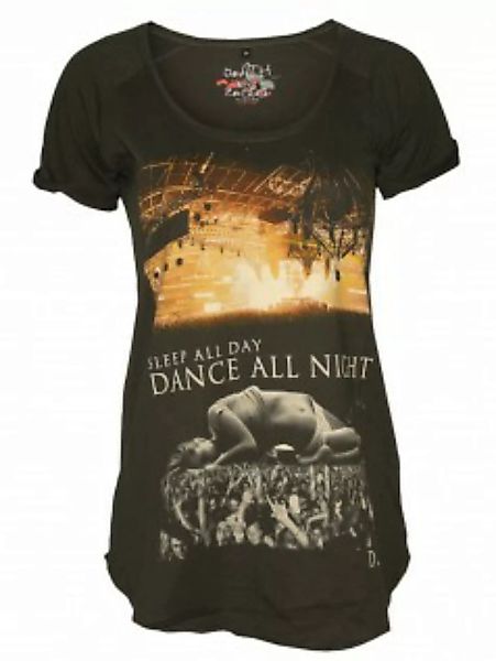 Death By Zero Damen Shirt Dance All Night (40) günstig online kaufen