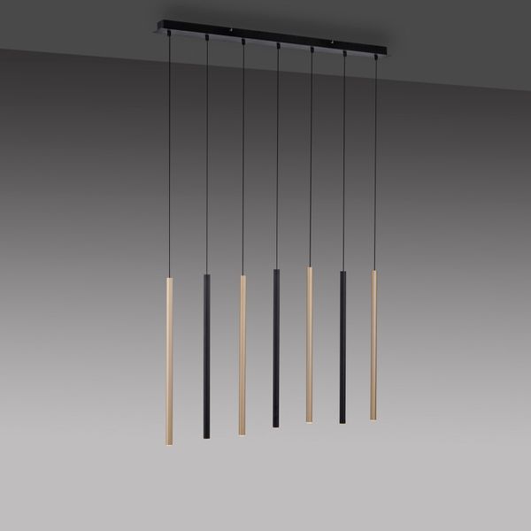 Paul Neuhaus Pendelleuchte FLUTE, LED fest günstig online kaufen