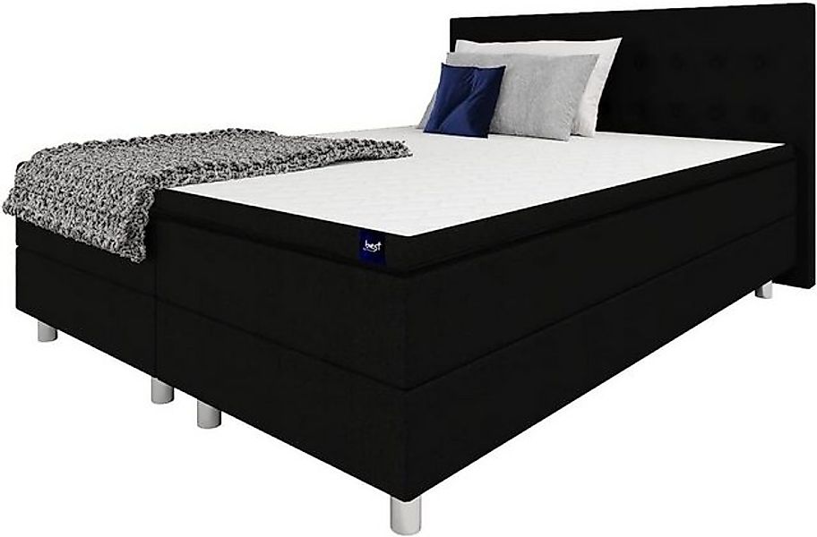 Best for Home Boxspringbett Neo Sawana Bonellfederkernmatratze mit 7 cm Top günstig online kaufen