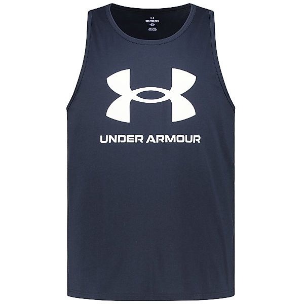 Under Armour Tanktop mit Label-Print Farbe schwarz Größe: 3XL günstig online kaufen