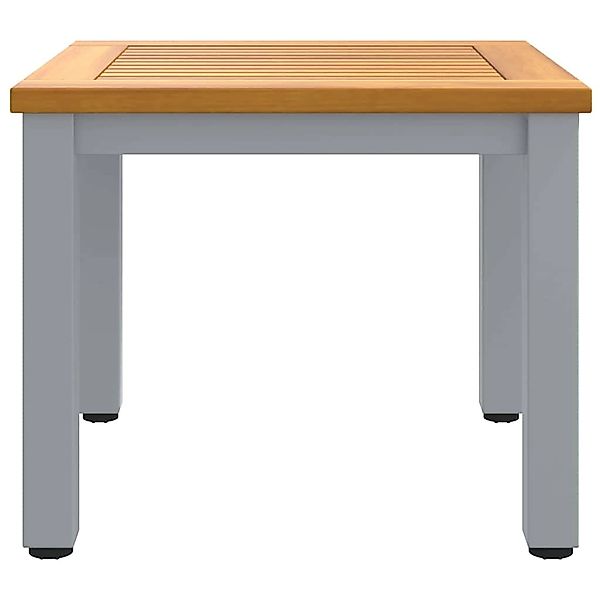 vidaXL Gartentische Natur und Grau 45 x 45 x 38 cm Akazie Massivholz 401061 günstig online kaufen