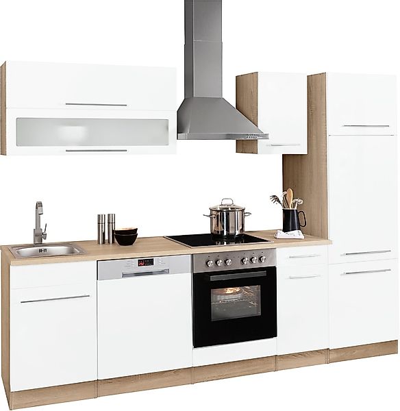 KOCHSTATION Küchenzeile »KS-Eton«, mit E-Geräten, Breite 270 cm günstig online kaufen