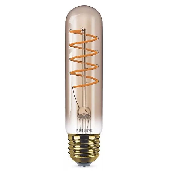 Philips LED Lampe ersetzt 25W, E27 Röhrenform T32, gold, warmweiß, 250 Lume günstig online kaufen