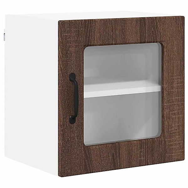 vidaXL Küchenwandschrank mit Regal Braun Eichen-Optik 40 x 31 x 40 cm 88519 günstig online kaufen