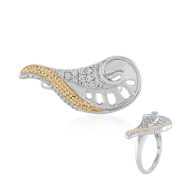 Cavill Silberring Cavill Zirkon-Sterlingsilberring 0,38 ct günstig online kaufen