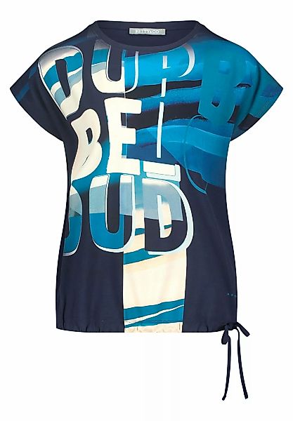 Betty&Co Kurzarmshirt "Betty & Co Casual-Shirt mit Print", Druck günstig online kaufen