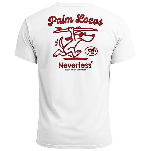 Neverless Print-Shirt Herren T-Shirt Backprint Surfing günstig online kaufen