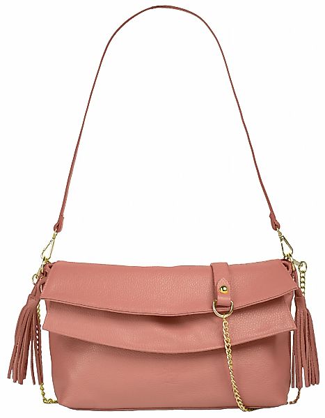 Samantha Look Umhängetasche echt Leder, Made in Italy günstig online kaufen