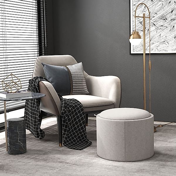 HOMCOM Sitzhocker mit Klappdeckel als Couchtisch günstig online kaufen
