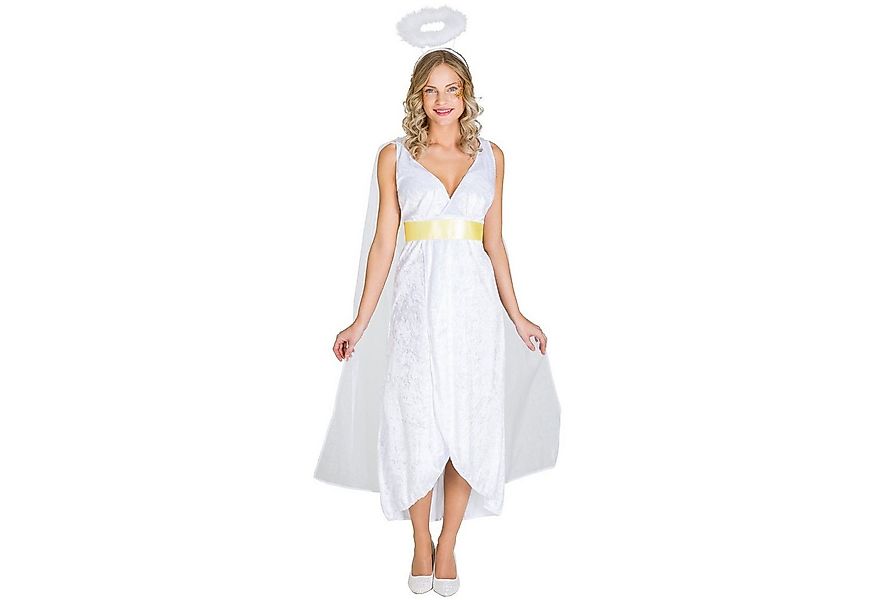 dressforfun Engel-Kostüm Frauenkostüm zauberhafter Engel Esma, Langes, samt günstig online kaufen
