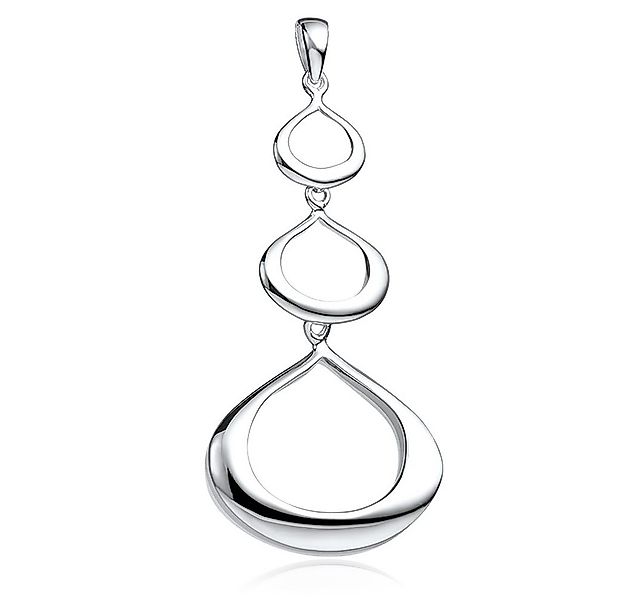 Materia Kettenanhänger Damen Silber Pendel Tropfen lang hängend KA-49, 925 günstig online kaufen