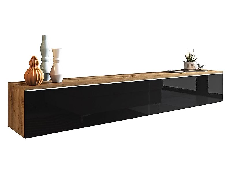 MIRJAN24 TV-Schrank D180 (mit zwei Klappen) LED Beleuchtung als Option, 180 günstig online kaufen