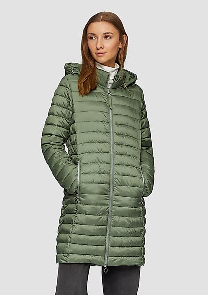 s.Oliver Funktionsmantel Outdoor-Mantel Lange Steppjacke mit günstig online kaufen