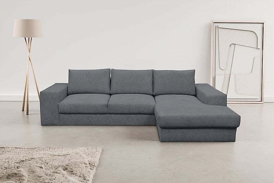 WERK2 Ecksofa "Rozzana Design Ecksofa mit hohem Komfort, zeitlos & elegant, günstig online kaufen