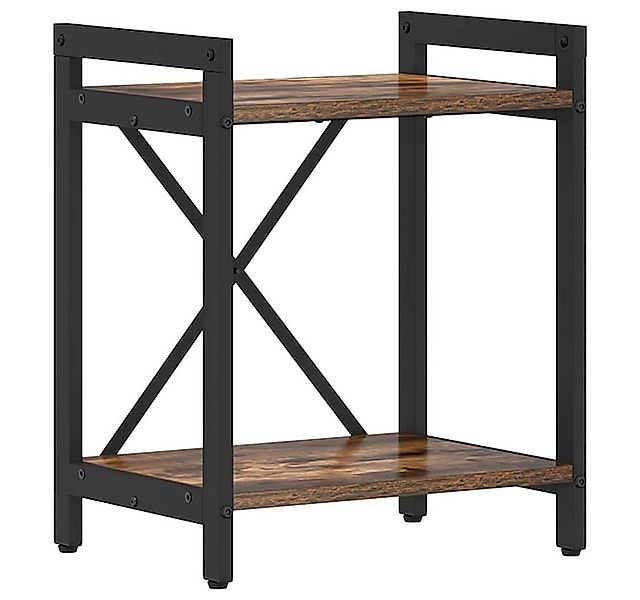 vidaXL Bücherregal Bücherregal Geräucherte Eiche 40 x 30 x 50 cm Holzwerkst günstig online kaufen